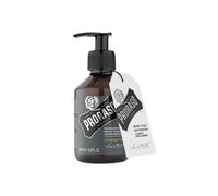 Proraso Champú barba Cypress & Vetyver, 200 ml, champú hidratante profesional para el cuidado barba hombre que elimina impurezas y limpia eficazmente