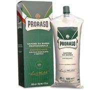 Proraso - Jabón de afeitar en tubo (3 unidades, aceite de eucalipto y mentol, 500 ml)