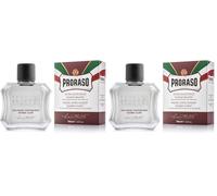 PRORASO Red After Shave Balm (Paquete de 2)
