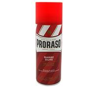Proraso Red - Espuma de afeitar para barba dura 400 ml