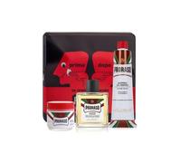 Proraso Vintage Selection, Gama Barbas Duras (pack trío), kit de cuidado barba de lujo con crema de preafeitado, jabón de afeitar en tubo y bálsamo para después del afeitado, Made in Italy