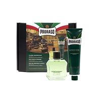 Proraso Set para el Afeitado Afeitado Clásico Rinfrescante Lote Refrescante 2 Piezas