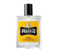 Proraso Colonia hombre Wood and Spice, 100 ml, perfume hombre refrescante y reconfortante, tónico facial de aroma amaderado, agradable fragancia masculina