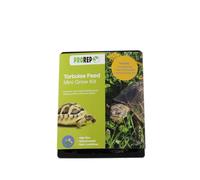 ProRep Tortoise Feed Mini Kit de cultivo | Mezcla de semillas de forraje silvestre para tortugas mediterráneas | Diente de león, trébol y plátano | Sin pesticidas | Alimento para tortugas de cosecha