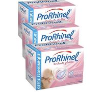ProRhinel - Lote de 3 boquillas desechables para mosca de bebé (3 unidades)
