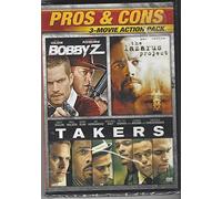 Pros & Cons: 3-Movie Action Pack / The Lazarus Project / Takers [USA] [DVD]