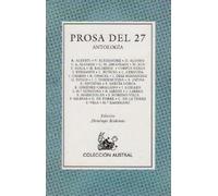 PROSA DEL 27-ANTOLOGIA (SIN COLECCION)