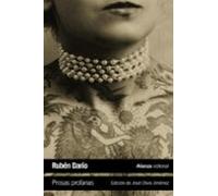 Prosas profanas (El libro de bolsillo - Literatura)