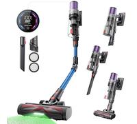 proscenic 1C aspiradora sin Cable, 550 W, 1.2 Liters, 62 Decibeles, Azul