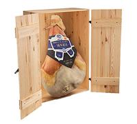Prosciutto di Parma Dop Entero, con hueso 30 meses, 10,5 kg + caja de madera