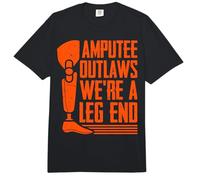 Proscritos amputados Somos un amputado Final de Pierna Comfort Colors Adult Heavyweight T-Shirt