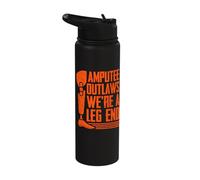 Proscritos amputados Somos un amputado final de pierna Stainless Steel Insulated Water Bottle