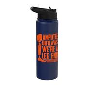Proscritos amputados Somos un amputado final de pierna Stainless Steel Insulated Water Bottle