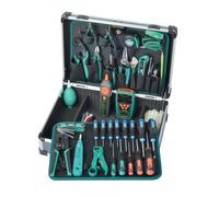 Pro'sKit Tool Solutions PK-1938M2 - Kit de herramientas profesionales de telecomunicaciones y redes para instalación y mantenimiento de sistemas de vigilancia de computadoras y redes (PK-1938M2)