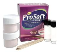 ProSoft - Reliner de prótesis dental, 2 placas de prótesis