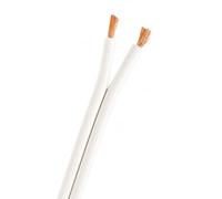 PROSON Arctic250 - Cable de Altavoz OFC 2x2,5 mm² Blanco | Cable HiFi Libre de Oxígeno para Amplificadores y Altavoces Pasivos.