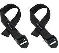ProsourceFit Durable Cotton Cinch Buckle Yoga Strap for Stretching, Flexibility & Physical Therapy (Paquete de 2)