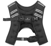 ProsourceFit Exercise Weighted Training Vest - 12lb, black