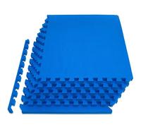 ProsourceFit Extra Thick Puzzle Exercise Mat ¾” and 1", EVA Foam Interlocking Tiles for Protective, Cushioned Workout Flooring for Home and Gym Equipment