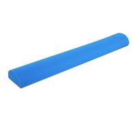 ProsourceFit Flex Foam Half-Round Rollers 36” for Muscle Massage, Physical Therapy, Core & Balance Exercises Stabilization, Pilates, Blue 36"x3"