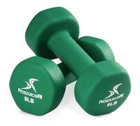 ProsourceFit Neoprene Dumbbell Coated for Non-Slip Grip, 9 lb