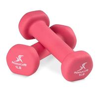 ProsourceFit Neoprene Mancuernas, Unisex-Adult, Rosa, Talla Unica