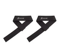 ProsourceFit ProSource ps-1165-strap-black Weight Lifting Straps Black Correas, Unisex-Adult, One Size