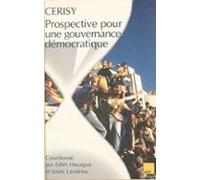 Prospective Pour Une Gouvernance Démocratique (ebook)