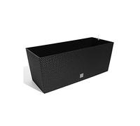 Prosper Plast, Jardinera con riego, antracita, 80x33x32 cm