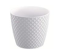 Prosper Plast Maceta Orient 3,5l., Dimensiones (mm) 189x189x167, Color Blanco