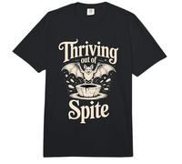 Prosperando De La Estética Sarcástica del Murciélago del Despecho Comfort Colors Adult Heavyweight T-Shirt