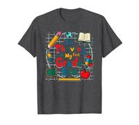 Prosperando en mi era de Primer Grado Camiseta, Hombre, Jaspeado Oscuro, 3XL