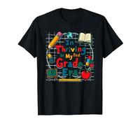 Prosperando en mi era de Primer Grado Camiseta, Hombre, Negro, XL