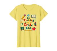 Prosperando en mi era de Primer Grado Camiseta, Mujer, Limón, XXL