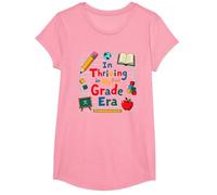 Prosperando en mi era de Primer Grado Camiseta, Niñas, Rosado, Pequeña