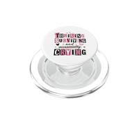 Prosperando Sobreviviendo Llorando Vida de Mujer Humor PopSockets PopGrip para MagSafe