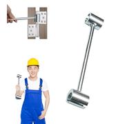 Prosperousk/Circulate Door Hinge Adjustment Tool, Door Hinge Repair Tool, Double Headed Seam Adjustment Tool, Round Bolt Hand Tools Adjustable Wrench Tools (14-19 Mm)
