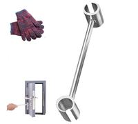 Prosperousk Door Hinge Adjustment Tool, 8-19mm & 19-25mm Hinges Gap Adjusting Wrench, Heavy Duty Door Hinge Repair Tool, for Residential，fire Security Doors, Easy Repair (8-19mm)