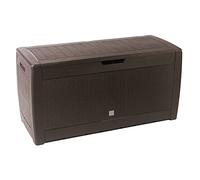 Prosperplast Baul de Almacenamiento de 310 LTS. 119x48x60cm. Mod. baul rato. Chocolate