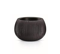 Prosperplast Beton Bowl de plástico con depósito en Color Cemento Negro, 21,8 (Alto) (Ancho) x 37 (Profundo) cms