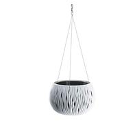 Prosperplast Bowl Sandy WS de plástico con depósito en Color Blanco, 19,5 (Alto) x 29 (Ancho) x 29 (Profundo) cms