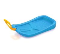 Prosperplast Deslizador Recto, con asa retráctil, Modelo Crazy Run, Azul, 58x35x8.5 cm