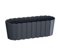 Prosperplast Jardinera para balcón, Jardinera, Antracita, 60 cm, plástico DDEC
