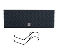 Prosperplast Jardinera para balcón rato Case w, Dimensiones (mm) 580x180x195, Color Antracita
