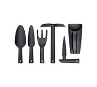 Prosperplast Juego de 6 Herramientas de Mano Respana Gardening en Color Antracita