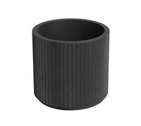 Prosperplast Maceta Coro Round carbón Ø40x36