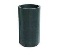 Prosperplast Maceta Coro Round High Grafito Ø40x70