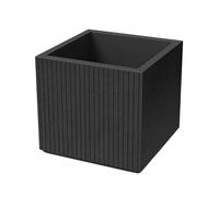 Prosperplast Maceta Coro Square carbón Ø48x44
