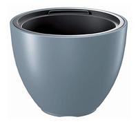 Maceta redonda Heos DBHEM300 gris claro con inserto