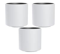 Prosperplast Maceta HEOS DBHER470-S449 31L con inserto blanca mate - 3 piezas